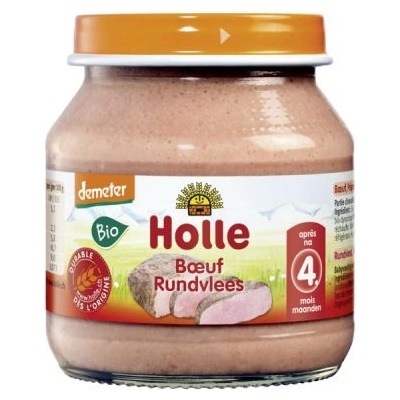 Holle пюре говеждо месо 125г