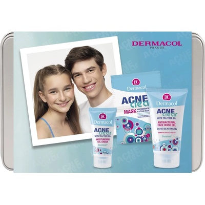 Dermacol Acne Clear подаръчен комплект за проблемна кожа, акне