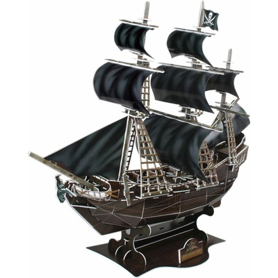 CubicFun 3D puzzle Válečná loď Queen Anne 155 ks