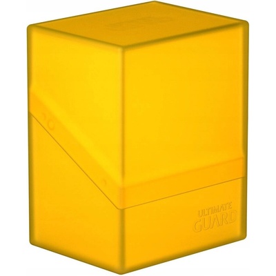 Ultimate Guard Boulder Deck Case 80+ Standard Size Amber