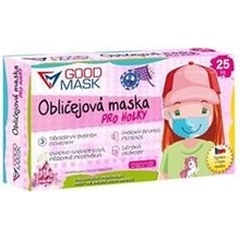 Goodmask dětské roušky pro holky P1556 25 ks