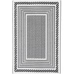 Bizzotto КИЛИМ kashan 180x270cm БЯЛ/ЧЕРЕН (0607748)