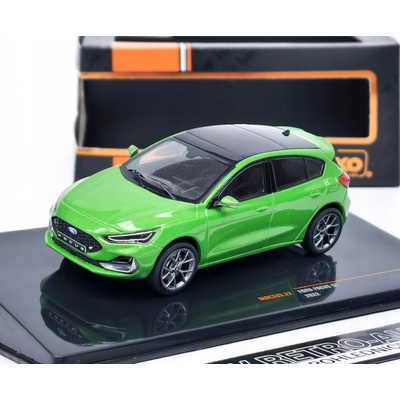 IXO Ford Focus ST 2022 zelená metalíza 1:43