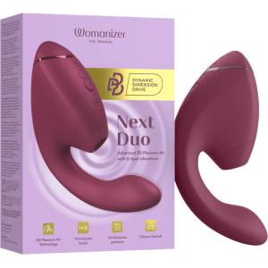 Womanizer Next Duo - 2 в 1 вибратор за G-точка (розов)