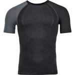Ortovox Мъжко мериносово термобельо Ortovox 120 Comp Light Short Sleeve Merino base layer - Black Raven II (015-0903-0311)