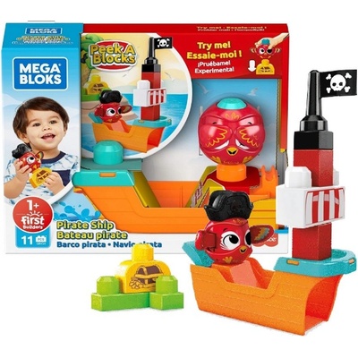 Mega Bloks Peek a Blocks Pirátská loď