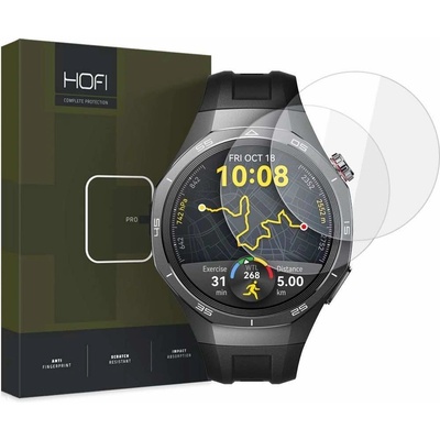 Hofi 2 броя калени стъклени защитни покрития за дисплея Huawei Watch GT 5 Pro 46мм - Hofi Glass Pro Plus Screen Protector 2 Pack (прозрачен) (HOFI559)