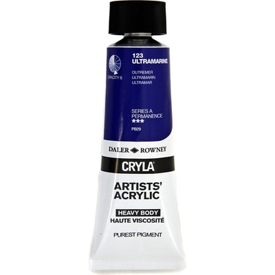 Daler-Rowney Cryla Artists’ АКРИЛНА боя Ultramarine 75 ml 1 бр (125075123)