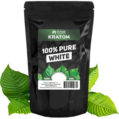 RageFitness Kratom 100% Pure White 1000 g – Zboží Mobilmania