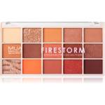 MUA Make Up Academy Eyeshadow Collection 15 Shade Palette палитра сенки за очи цвят Firestorm 12 гр