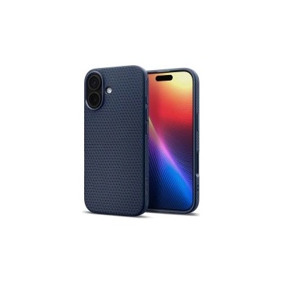 Spigen Калъф Liquid Air за iPhone 17 Dark Blue (ACS10370)