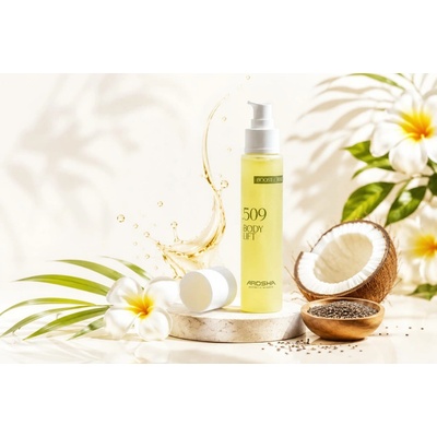 Zpevňující a vzácný tělový suchý olej 509 Body Lift-Boost Arosha 100 ml