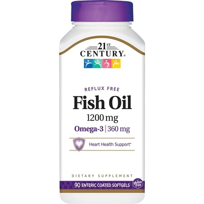 21st century РИБЕНО МАСЛО 1200МГ КАПСУЛИ ОТ 21st century