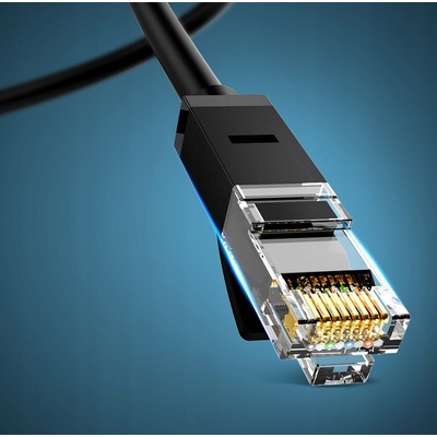 Ugreen Ethernet RJ45, Cat.6, UTP, 2 m (čierny)