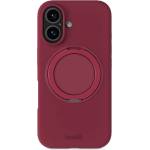 Holdit Гръб Holdit Silicone MagSafe Stand за iPhone 16 - Red Velvet