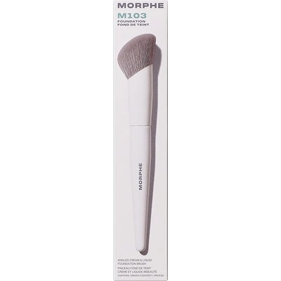 Morphe Angled Cream & Liquid Foundation Brush Четка за лице дамски