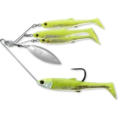 Livetarget Rotačka Baitball Minnow Spinner Rig 7 g Purple Chartreuse Silver