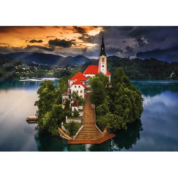 Trefl - Puzzle Premium Plus Photo Odyssey: Lake Bled, Slovenia - 1 000 piese