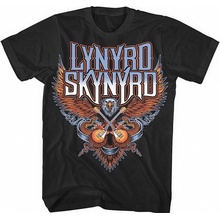 Metal Plastic Head Lynyrd Skynyrd Crossed Guitars černá