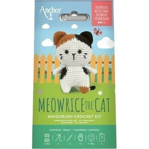 Anchor A28C02-S Meowrice the Cat Плетене на една кука прежда (A28C02-S)
