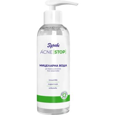 Здраве Acne Stop Мицеларна вода, 500 ml