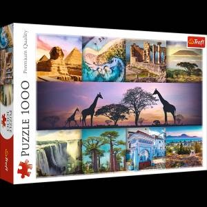 Trefl Puzzle - 1000 - Collage - Africa 10792