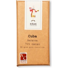 KRAK 70% hořká čokoláda CUBA Baracoa 80 g