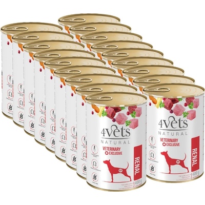4Vets Natural Veterinary Exclusive Renal 18 x 400 g