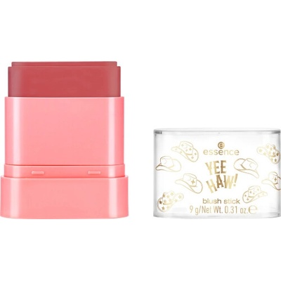 essence YEE HAW! matná krémová lícenka v tyčinke odtieň 01 Wild Heart, Country Soul 9 g