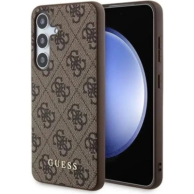 GUESS Кейс Guess 4G Metal Gold Logo за Samsung Galaxy A35, кафяв (3666339259709)
