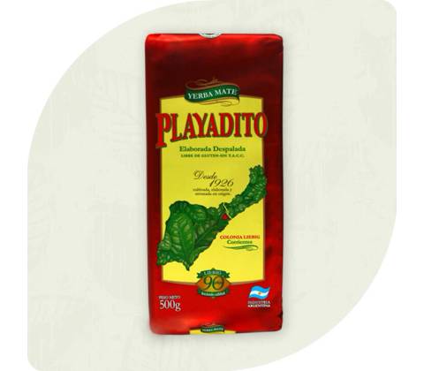 Yerba maté Playadito Despalada 500 g
