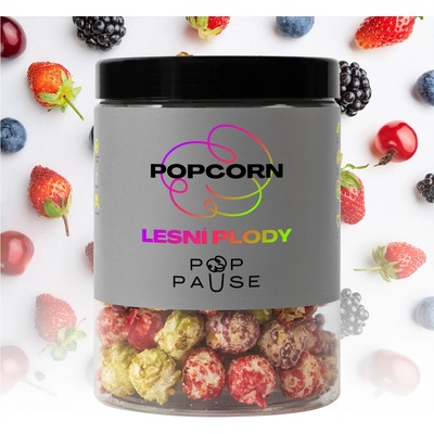 Pop Pause Popcorn Lesní Ovoce 1000 ml 100 g