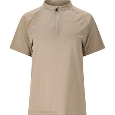 ENDURANCE Дамска фланелка с къс ръкав за колоездене ENDURANCE Women's Crow Melange Cycling/MTB S/S Shirt Cycling jersey - Lilac Gray - размер 36 (EU) (156-2412-0312)