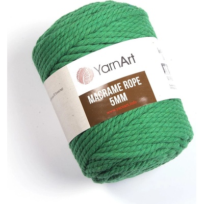Yarn Art Macrame Rope 5 mm 759 zelená