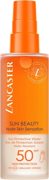 Lancaster SUN BEAUTY Sun Protective Water SPF50 Слънцезащитен продукт дамски 150ml