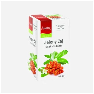 Apotheke Zelený čaj s rakytníkem 6 x 40 g