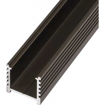 T-LED Nástěnný LED profil - NP12B bronzová 1m 092212