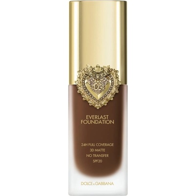Dolce & Gabbana Flawless Everlast Foundation intenzivně krycí make-up s dlouhotrvajícím efektem SPF20 38C deep 27 ml