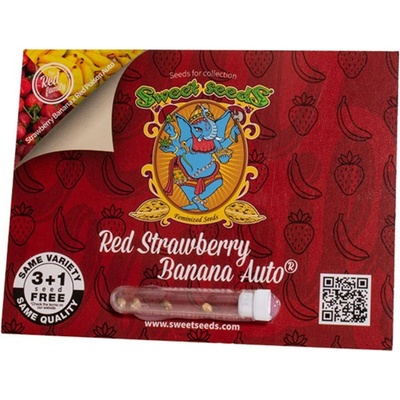 Sweet Seeds Red Strawberry Banana AUTO semienka neobsahujú THC 3 ks