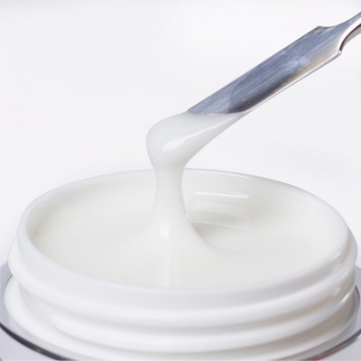 Nail1 Fiber Base Milky White sklo-vláknem 40 g