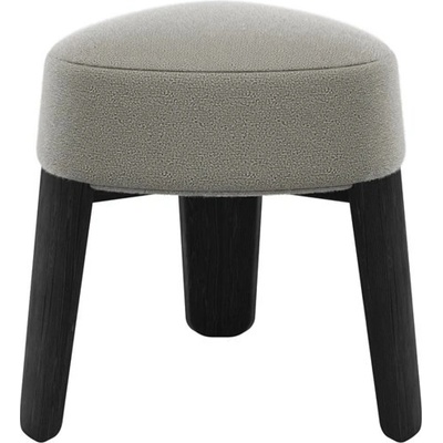 Blomus Taburet KUON V. 45cm černě mořený dub/taupe