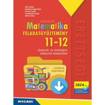 Sokszínű matematika - Feladatgyűjtemény 11-12. osztály (2024-től érv. köv.)