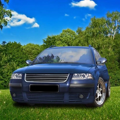 Хромирана решетка за VW Passat 01-05г (BKGVPB5CH)