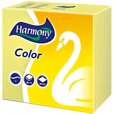 Harmony Ubrousky 1V žluté 7x50ks