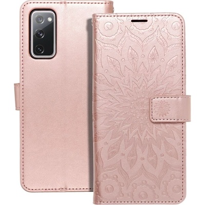 Púzdro Forcell MEZZO Samsung Galaxy S20 FE/S20 FE 5G mandala ružovo zlaté