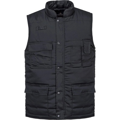 Portwest shetland s414 / Изолирана жилетка - черна s (s414bkrs)