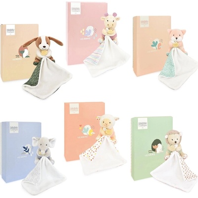 Doudou et Compagnie Paris Doudou Plyšové zvieratko s dečkou 1 ks 11 cm