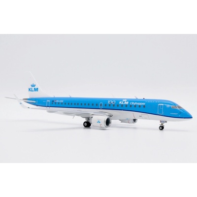 Herpa Embraer ERJ 190STD ERJ 190 100 společnost KLM Cityhopper 2018s Colors w. KLM 100 Years Logo Nizozemí 1:200