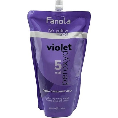 Fanola No Yellow Color Violet Peroxide oxidačný krém 5 Vol. 1000 ml