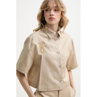 Moschino Jeans Риза с лен Moschino Jeans (0207.3716)